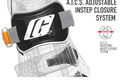 Aics adjustable instep closure system