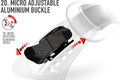 2d micro adjustable aluminium buckle