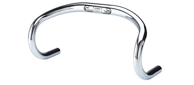 Cintre Vélo De Route Deda Piega - Aluminium Noir, Largeur 46 Cm, Diamètre 26 Mm, Neuf
