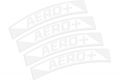 Autocollant aero blanc