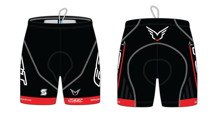 Drag racing tree men's shorts