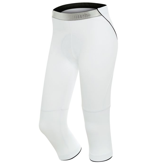 Pantaloncini 3/4 Da Donna RH+ Pista W Knicker, Nero/leopardo, Fondo Ergo Motion E Palmo Antiscivolo