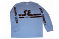 Shirt 90 retro blue brown