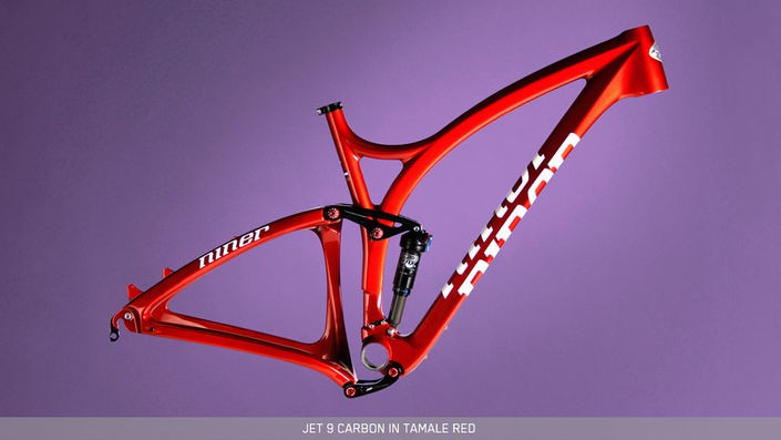 Niner jet 9 carbon frame top