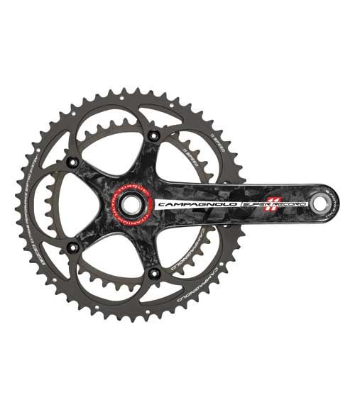 Pédalier Campagnolo Super Record Ultra Torque 11 Vitesses - Axe En Acier (2009/2010) - Neuf