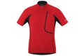 Gore bike wear alp 3 0 short sleeve jersey red front