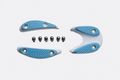 Giro walking pad set white blue cleats 2015