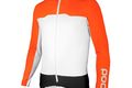 Poc avip ls jersey white orange black profile front 2015