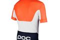 Poc avip wo printed light jersey white orange black profile back 2015