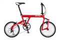 Pacific cycles new classic birdy red side 2015