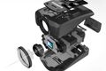 Shimano sport camera cm 1000 product exploded view 2015