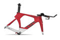 Cervelo p5 six frameset red white side 2015