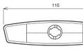 Cateye rr 530 wheel reflector size dimensions 2015