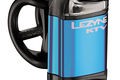 Lezyne ktv front blue profile with mount 2015