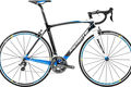 Lapierre xelius efi 200 black white blue side 2015