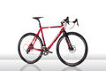 Ridley x fire 10 disc red white black front profile 2015