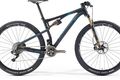 Merida ninety six 9000 e black blue side 2016