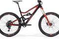 Merida one sixty 7.600 black red side 2016