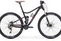 Merida one twenty 600 black red side 2016