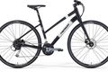 Merida crossway urban 100 lady black white side 2016