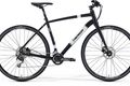 Merida crossway urban 300 black white side 2016