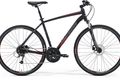 Merida crossway 300 black red gray side 2016