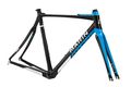 Marin bikes stelvio frameset black white cyan front profile 2015