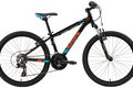 Marin bikes bayview trail 24 boys black cyan orange side 2015
