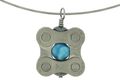 Velo bling square link pendant necklace 01 2016