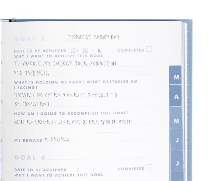 kikki.K Goals Journal Inspiration 2014 Specifications Reviews