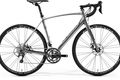 Merida ride disc 500 01 shiny dark silver 2017