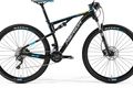 Merida ninety six 7.600 01 matt black blue lime 2017