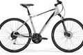 Merida crossway 100 01 shiny dark silver black red 2018